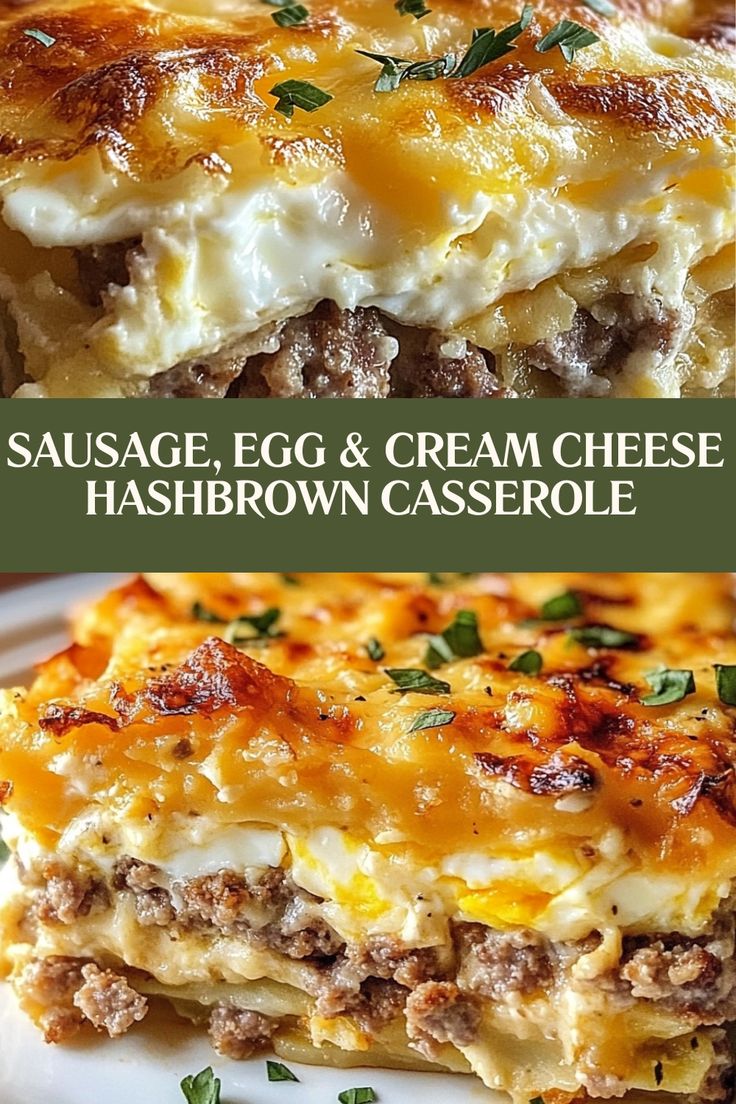 Rich & Fluffy Sausage Egg Casserole: Make-Ahead Breakfast